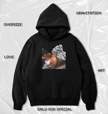 худі OVERSIZE "KISS" R-105 фото