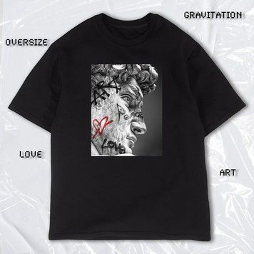 Футболка OVERSIZE "DAVID" 1253 фото