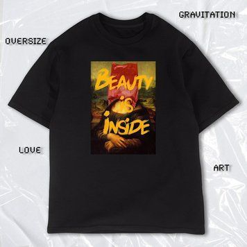 Футболка OVERSIZE "beauty" 1331 фото