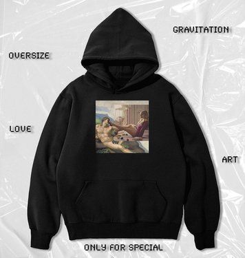 худі OVERSIZE "michelangelo" R-117 фото
