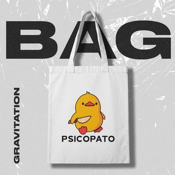 Шопер "PSICOPATO" b31 фото
