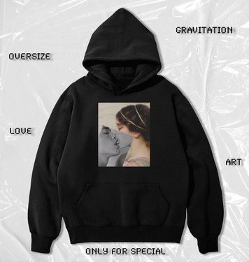 худі OVERSIZE "KISS" R-121 фото