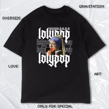 Футболка OVERSIZE "LOLYPOP" 1481 фото