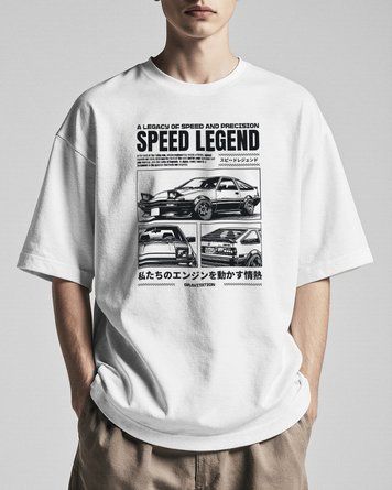 Футболка OVERSIZE "SPEED LEGEND" 6385 фото