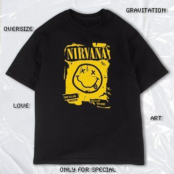 Футболка OVERSIZE "NIRVANA" 1499 фото