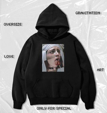 худі OVERSIZE "chupa chups" R-129 фото