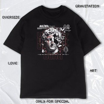 Футболка OVERSIZE "ABOLISH POWER" 6199 фото