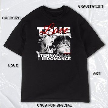 Футболка OVERSIZE "TRUE LOVE" 6211 фото
