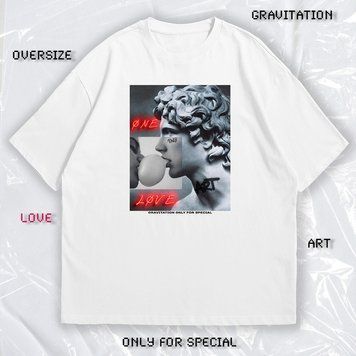 Футболка OVERSIZE "ONE LOVE" 1565 фото
