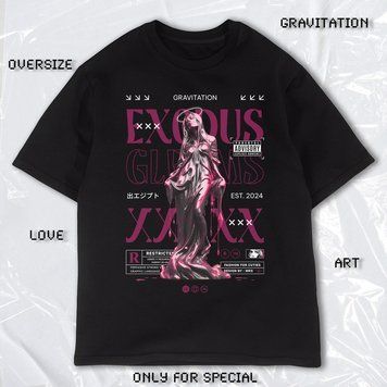 Футболка OVERSIZE "EXODUS" 6313 фото