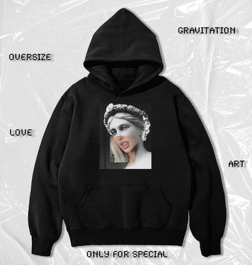 худі OVERSIZE "STATUE" R-137 фото